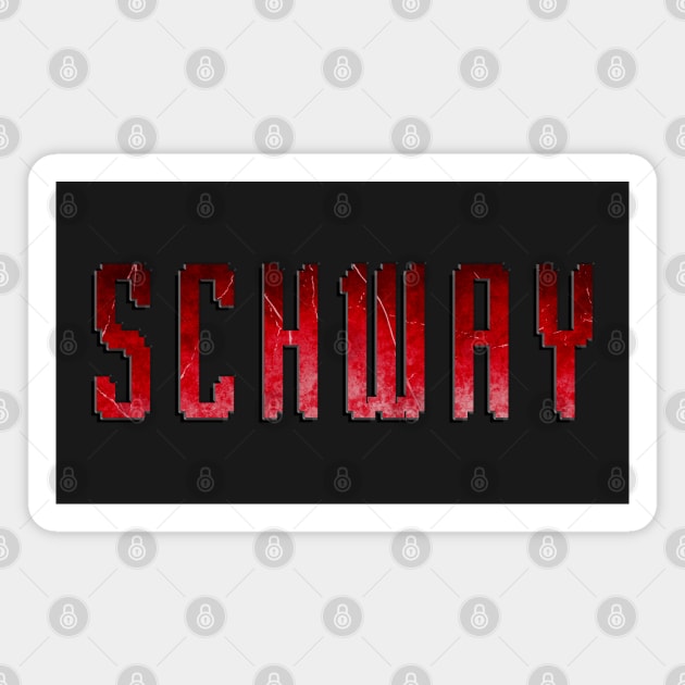 Schway Magnet by Sterling_Arts_Design